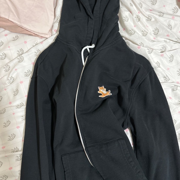 Maison Kitsuné zip up hoodie - Picture 2 of 5